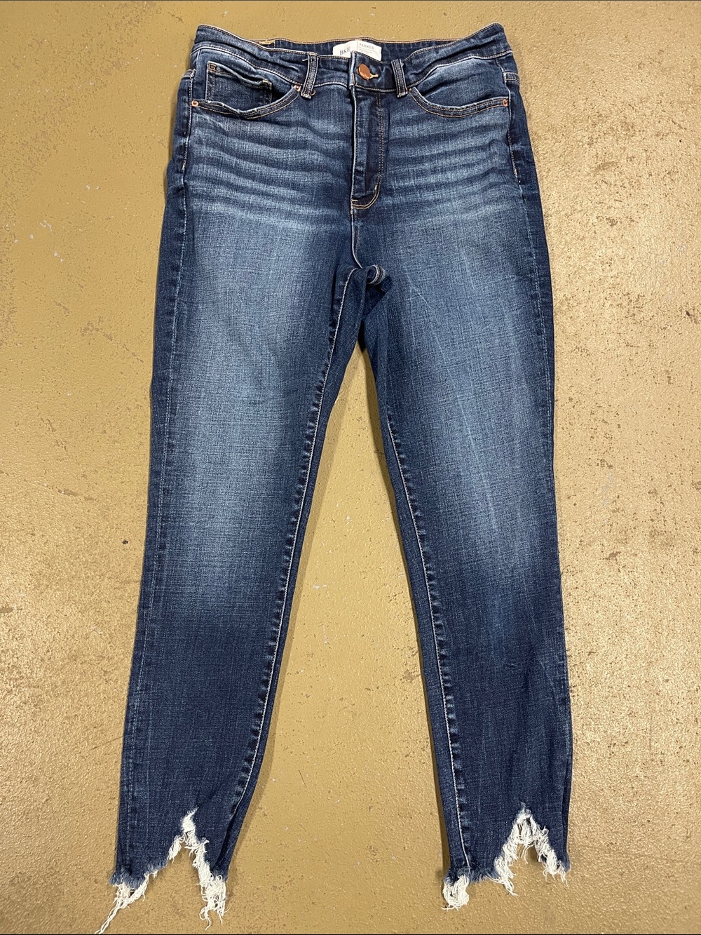 BKE Parker Universal Fit Ankle Skinny Raw Edge Hem Jeans Size 29